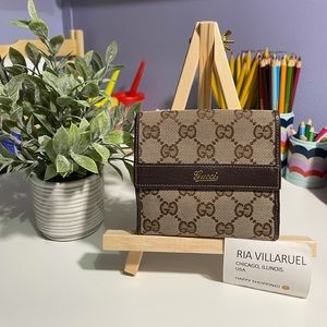 Preloved Authentic Unisex Gucci Short Wallet